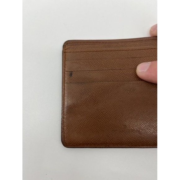 AUTHENTIC Louis Vuitton Brown Monogram Canvas Wallet - Picture 4 of 9